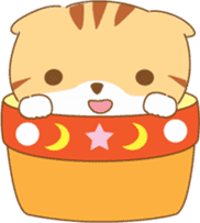 cat fuku04 sticker #9602040