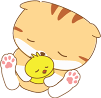 cat fuku04 sticker #9602042