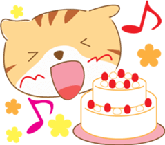 cat fuku04 sticker #9602066