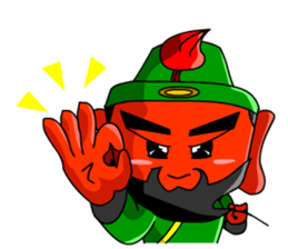 Mercy and integrity 2 sticker #9602084