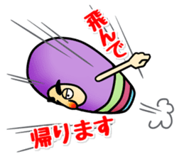 Mascot Dharma doll sticker #9602320