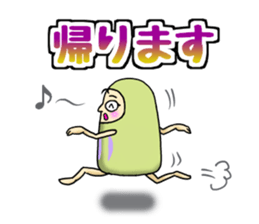 Mascot Dharma doll sticker #9602325