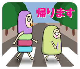 Mascot Dharma doll sticker #9602332