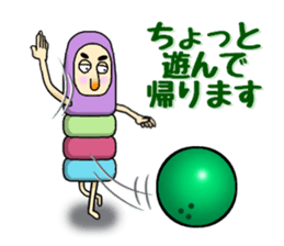 Mascot Dharma doll sticker #9602354