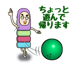 Mascot Dharma doll sticker #9602354