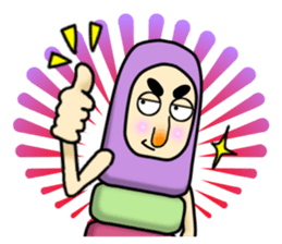 Mascot Dharma doll sticker #9602358