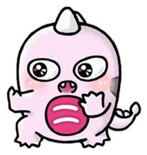 The Pink Dinosaur sticker #9603400