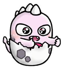 The Pink Dinosaur sticker #9603402