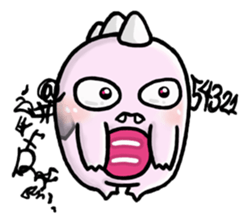 The Pink Dinosaur sticker #9603404