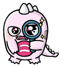 The Pink Dinosaur sticker #9603413