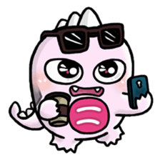 The Pink Dinosaur sticker #9603417