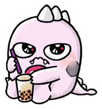 The Pink Dinosaur sticker #9603419