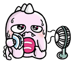 The Pink Dinosaur sticker #9603424