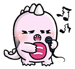 The Pink Dinosaur sticker #9603425