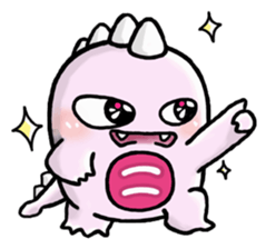 The Pink Dinosaur sticker #9603426