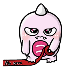 The Pink Dinosaur sticker #9603429