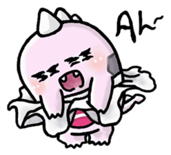 The Pink Dinosaur sticker #9603438