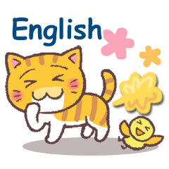 Troubled face cat(English)
