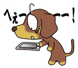 Dachshund Japan sticker #9604211