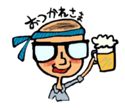 live with effort sticker #9604290