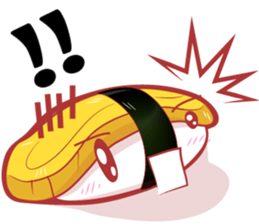 Suchi cartoon sticker #9604642