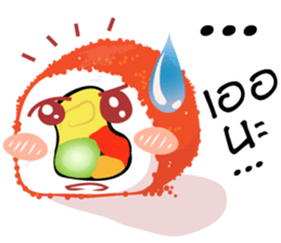 Suchi cartoon sticker #9604646