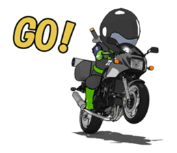 Ninja touring sticker #9604629