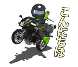 Ninja touring sticker #9604631