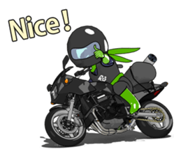 Ninja touring sticker #9604633
