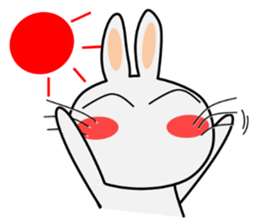 Cute Rabbit Everyday sticker #9604680