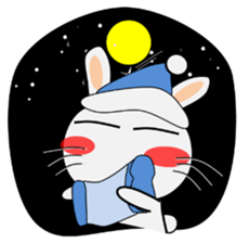 Cute Rabbit Everyday sticker #9604681