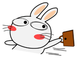 Cute Rabbit Everyday sticker #9604684