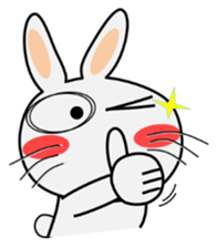 Cute Rabbit Everyday sticker #9604687
