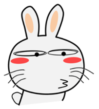 Cute Rabbit Everyday sticker #9604689