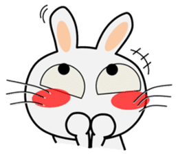 Cute Rabbit Everyday sticker #9604691