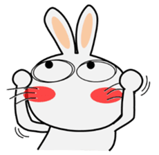 Cute Rabbit Everyday sticker #9604693