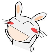 Cute Rabbit Everyday sticker #9604697