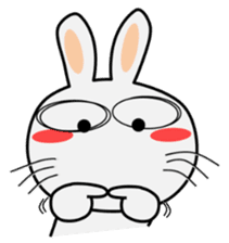 Cute Rabbit Everyday sticker #9604699