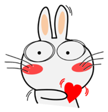 Cute Rabbit Everyday sticker #9604700