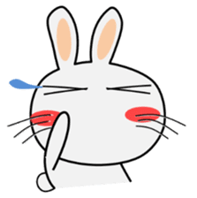 Cute Rabbit Everyday sticker #9604702