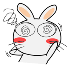 Cute Rabbit Everyday sticker #9604703