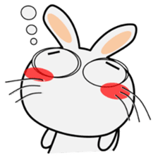 Cute Rabbit Everyday sticker #9604705