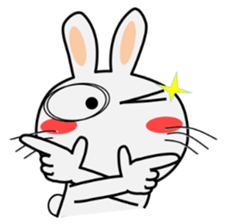 Cute Rabbit Everyday sticker #9604709