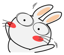Cute Rabbit Everyday sticker #9604713