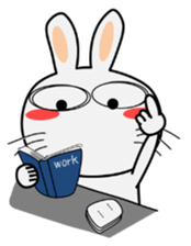 Cute Rabbit Everyday sticker #9604714