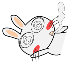 Cute Rabbit Everyday sticker #9604717
