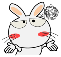 Cute Rabbit Everyday sticker #9604718