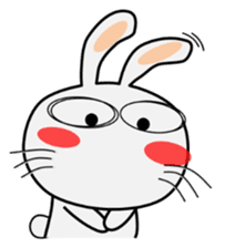 Cute Rabbit Everyday sticker #9604719