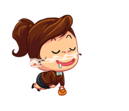 Foodaholic sticker #9604893