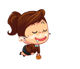 Foodaholic sticker #9604893